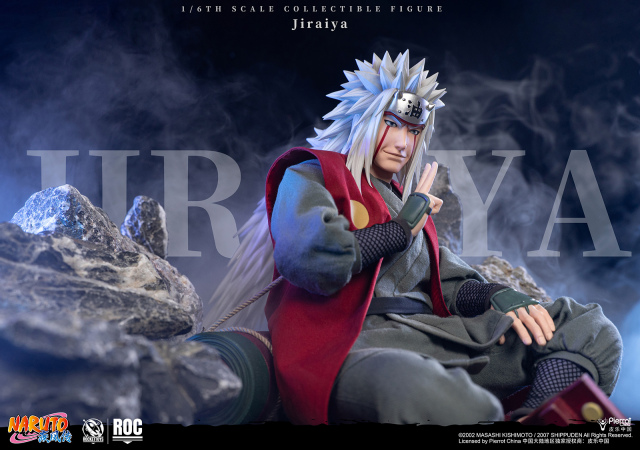 ROCKETTOYS Naruto Shippuden Jiraiya 1/6 Scale Action Figure ROC-019 ROC-020