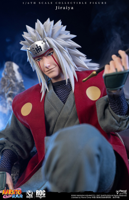 ROCKETTOYS Naruto Shippuden Jiraiya 1/6 Scale Action Figure ROC-019 ROC-020