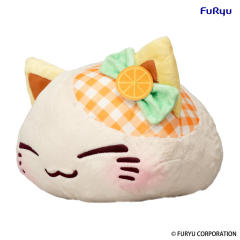 FURYU Nemuneko Cat Fruit Big Plush