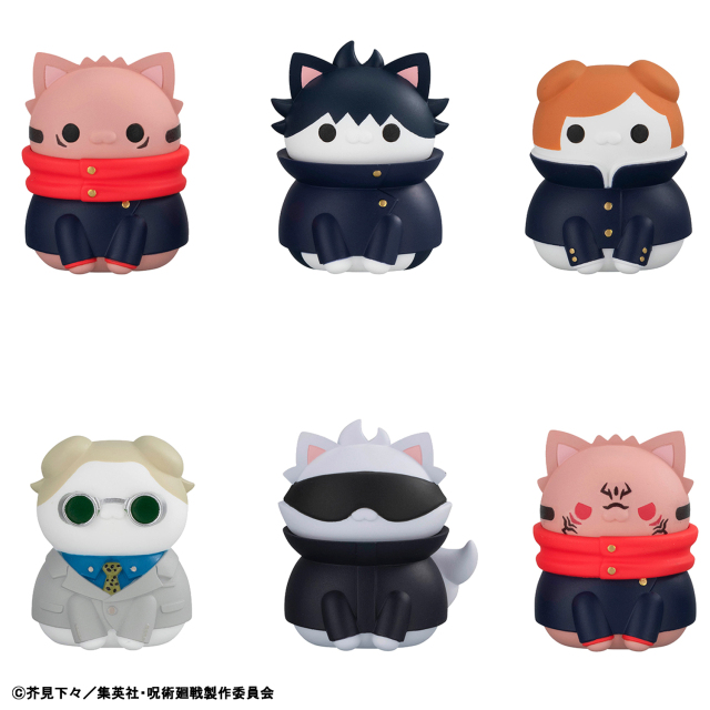 MegaHouse MEGA CAT PROJECT Jujutsu Kaisen Jujutsu Nyanko Shibuya Incident 8Pack BOX
