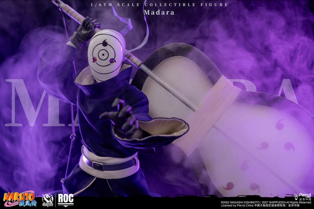 Rocket Toys Naruto Shippuden Madara Uchiha White Mask Ver. 1/6 Scale Action Figure ROC-021