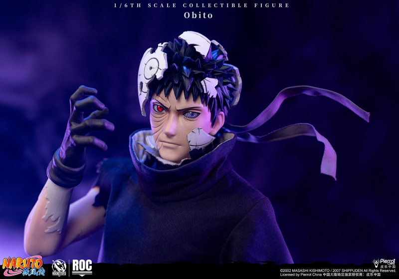 Rocket Toys Naruto Shippuden Obito Uchiha 1/6 Scale Action Figure ROC-022 with Bonus