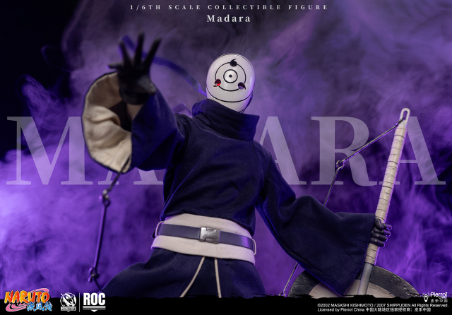 Rocket Toys Naruto Shippuden Madara Uchiha White Mask Ver. 1/6 Scale Action Figure ROC-021