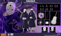 Rocket Toys Naruto Shippuden Madara Uchiha White Mask Ver. 1/6 Scale Action Figure ROC-021