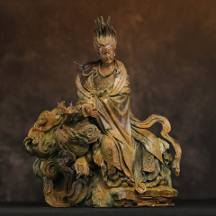 (In Stock) Manas SUM Jincheng Yuhuang Temple Twenty Eight Mansions Kang Jinlong 1/8 Cast Bronze Statue