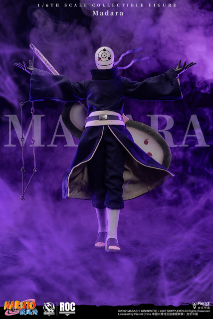 Rocket Toys Naruto Shippuden Madara Uchiha White Mask Ver. 1/6 Scale Action Figure ROC-021