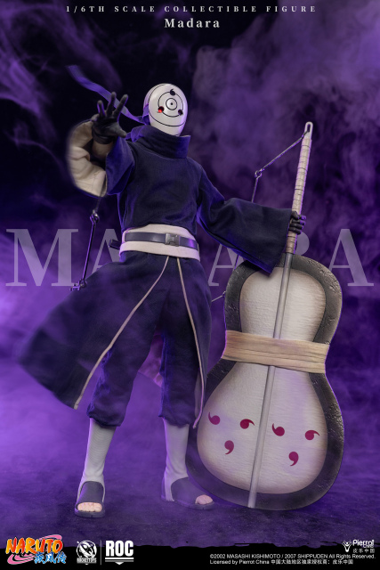 Rocket Toys Naruto Shippuden Madara Uchiha White Mask Ver. 1/6 Scale Action Figure ROC-021