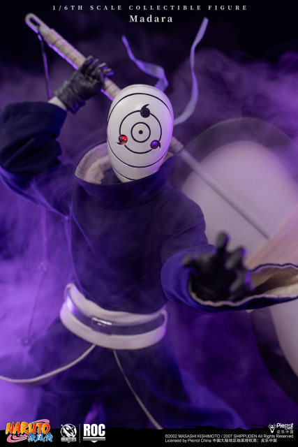 Rocket Toys Naruto Shippuden Madara Uchiha White Mask Ver. 1/6 Scale Action Figure ROC-021