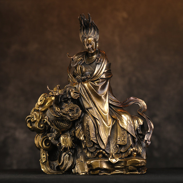 (In Stock) Manas SUM Jincheng Yuhuang Temple Twenty Eight Mansions Kang Jinlong 1/8 Cast Bronze Statue