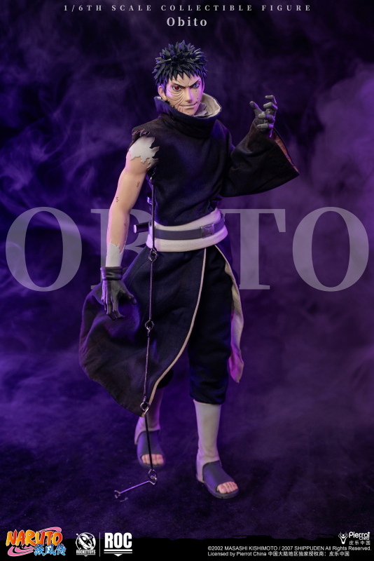 Rocket Toys Naruto Shippuden Obito Uchiha 1/6 Scale Action Figure ROC-022 with Bonus
