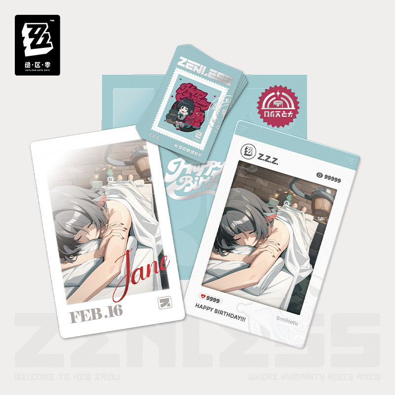 miHoYo Zenless Zone Zero HB2U Series Birthday Time Commemorative Set