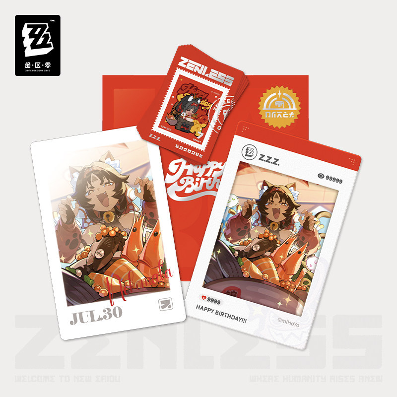 miHoYo Zenless Zone Zero HB2U Series Birthday Time Commemorative Set