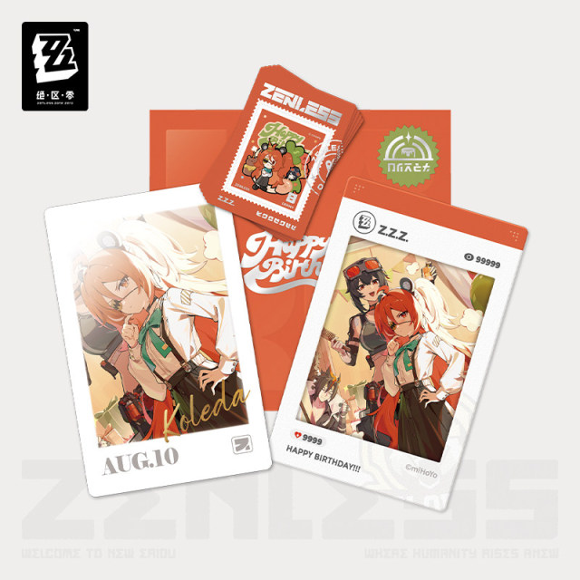 miHoYo Zenless Zone Zero HB2U Series Birthday Time Commemorative Set