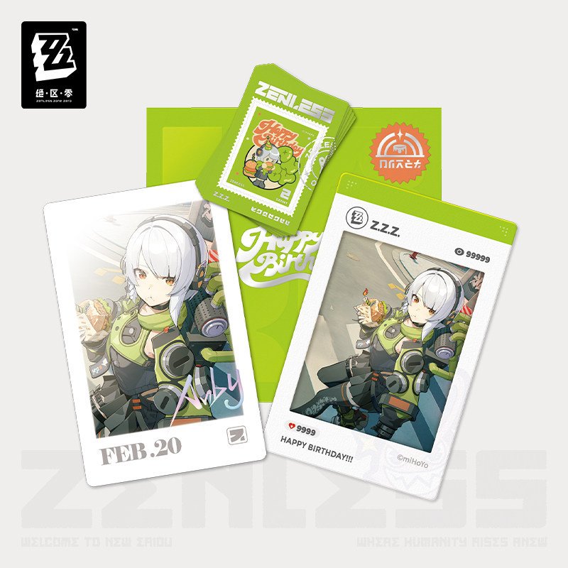 miHoYo Zenless Zone Zero HB2U Series Birthday Time Commemorative Set