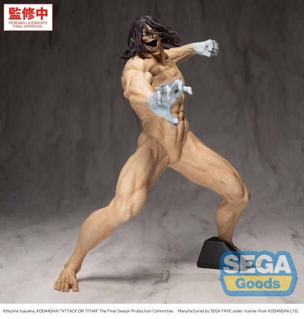 SEGA GigantiX Attack on Titan Eren Yeager Attack Titan Ver. Figure