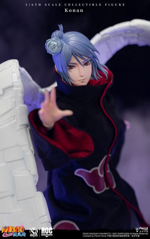 Rocket Toys Naruto Shippuden Konan 1/6 Scale Action Figure ROC-023 (Bonus)