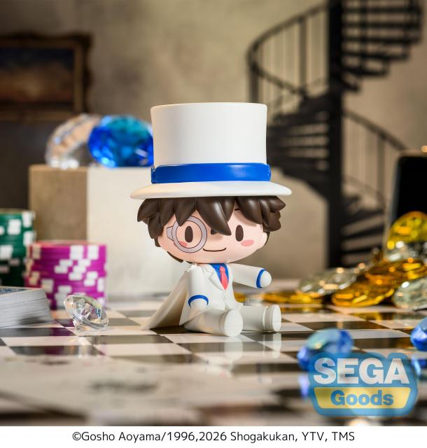SEGA fuwa petit Detective Conan Chibi Figure Kid the Phantom Thief x Toru Amuro