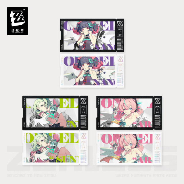 miHoYo Zenless Zone Zero Mindscape Cinema Series Collectible Card Set Angels of Delusion Sunna