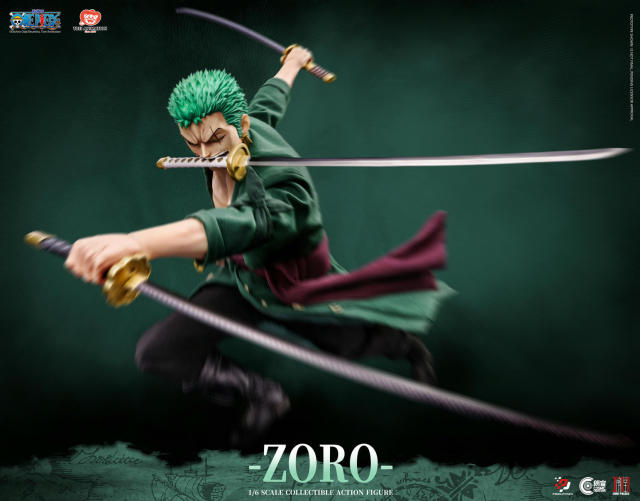 Pixel Poses x Cosmic Creations x JIMEI PALACE Studio ONE PIECE Roronoa Zoro 1/6  Action Figure