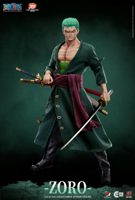 Pixel Poses x Cosmic Creations x JIMEI PALACE Studio ONE PIECE Roronoa Zoro 1/6  Action Figure
