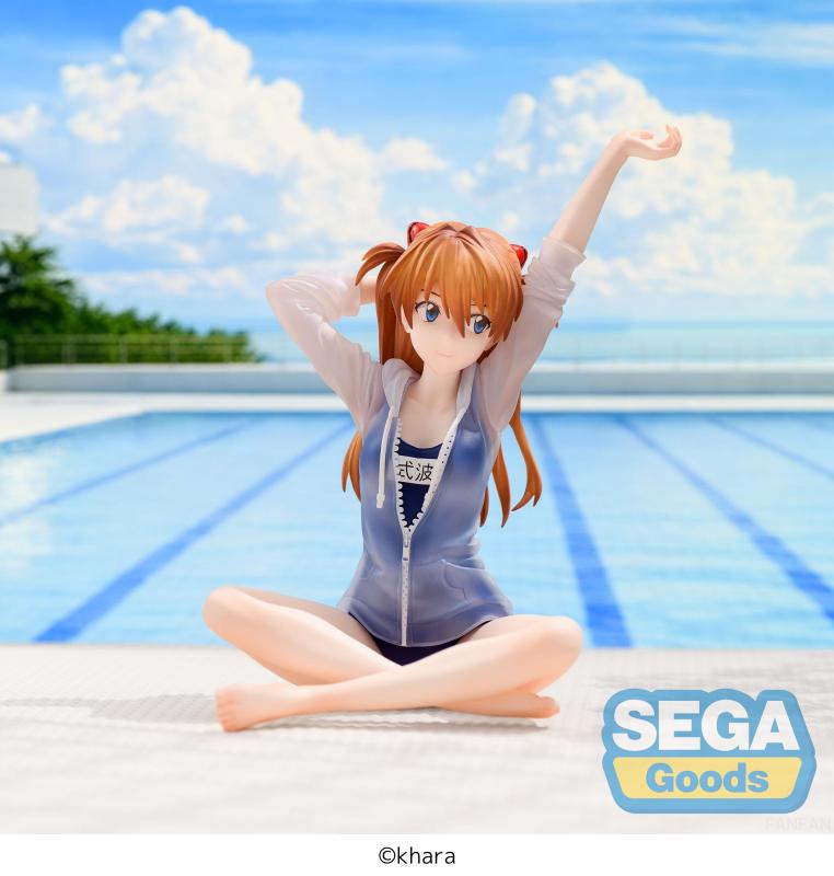 SEGA Yumemirize Evangelion New Theatrical Edition Asuka Shikinami Langley School Swimsuit Ver.