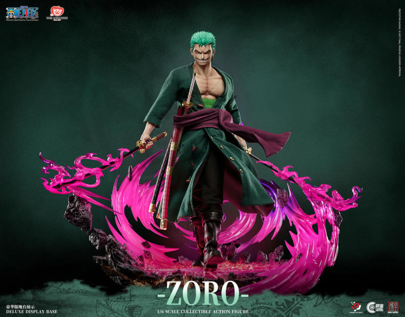 Pixel Poses x Cosmic Creations x JIMEI PALACE Studio ONE PIECE Roronoa Zoro 1/6  Action Figure
