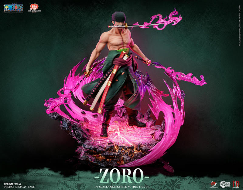 Pixel Poses x Cosmic Creations x JIMEI PALACE Studio ONE PIECE Roronoa Zoro 1/6  Action Figure