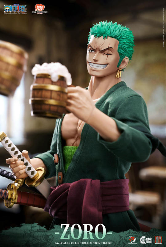 Pixel Poses x Cosmic Creations x JIMEI PALACE Studio ONE PIECE Roronoa Zoro 1/6  Action Figure