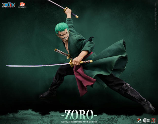 Pixel Poses x Cosmic Creations x JIMEI PALACE Studio ONE PIECE Roronoa Zoro 1/6  Action Figure