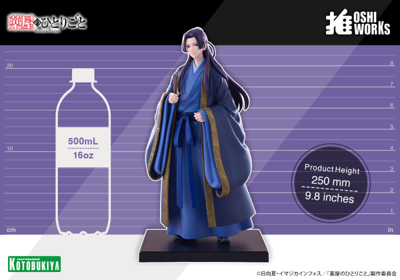 Kotobukiya OSHI WORKS The Apothecary Diaries Jinshi Figure