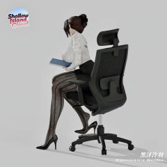 Shallow Island Cloud Studio Office Lady Series Kiara Kurozawa Statue