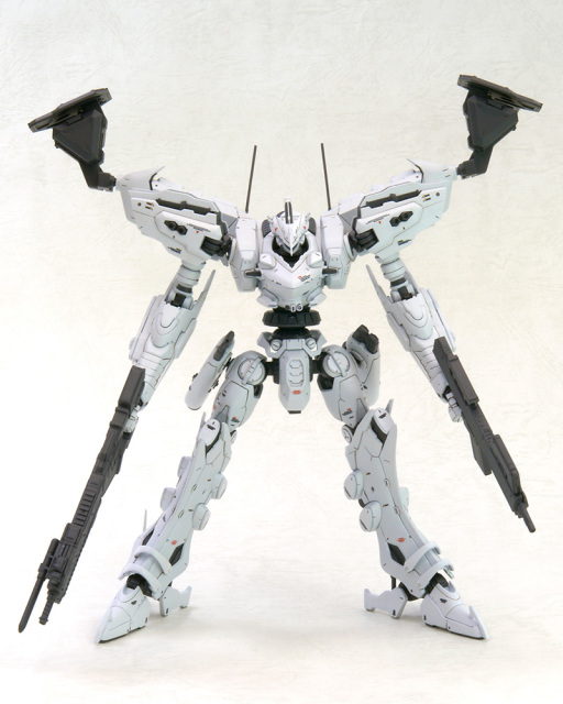 Kotobukiya Armored Core LINEARK WHITE GLINT and V.O.B Set 1/72 Plastic Model