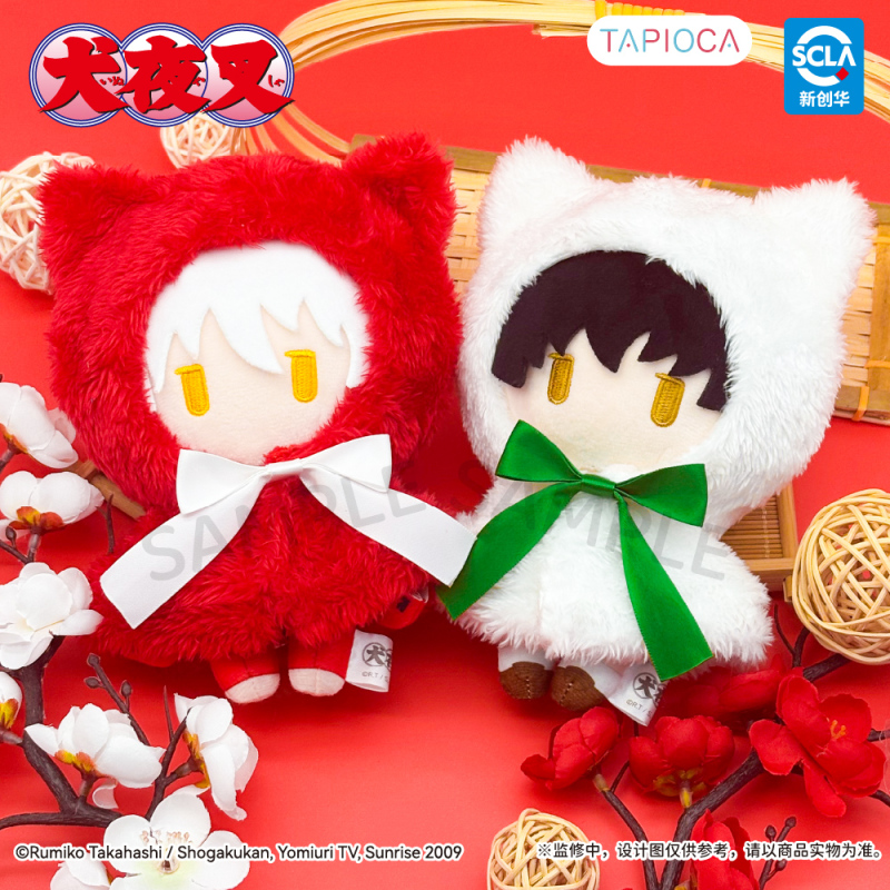 TAPIOCA Inuyasha Cape Plush Inuyasha x Higurashi Kagome