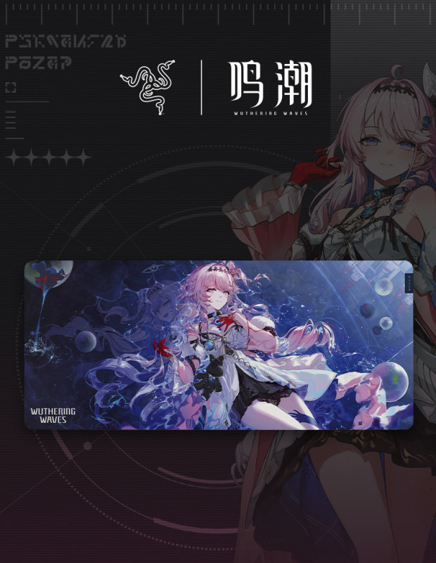 KURO GAMES Wuthering Waves × Razer Denia Edition Razer Gigantus V2 XXL Mouse Pad