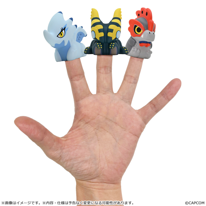 Capcom Figure Builder Monster Hunter Finger Puppet Vol.3 8Pack BOX