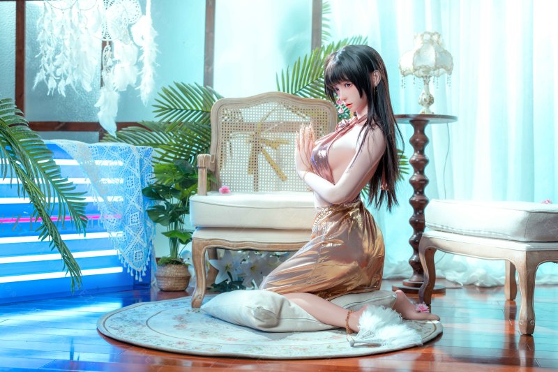 Bezlya 2.2CF Series 159cm Chunmomo Makeup No. 1 Devotion 1/1 Scale Silicone Love Doll