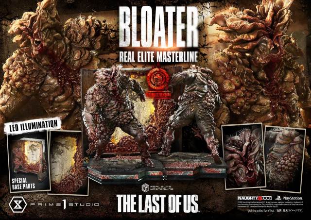 Prime 1 Studio Real Elite Masterline The Last of Us Part I Bloater REMTLOU-03 REMTLOU-03UT REMTLOU-03UTS