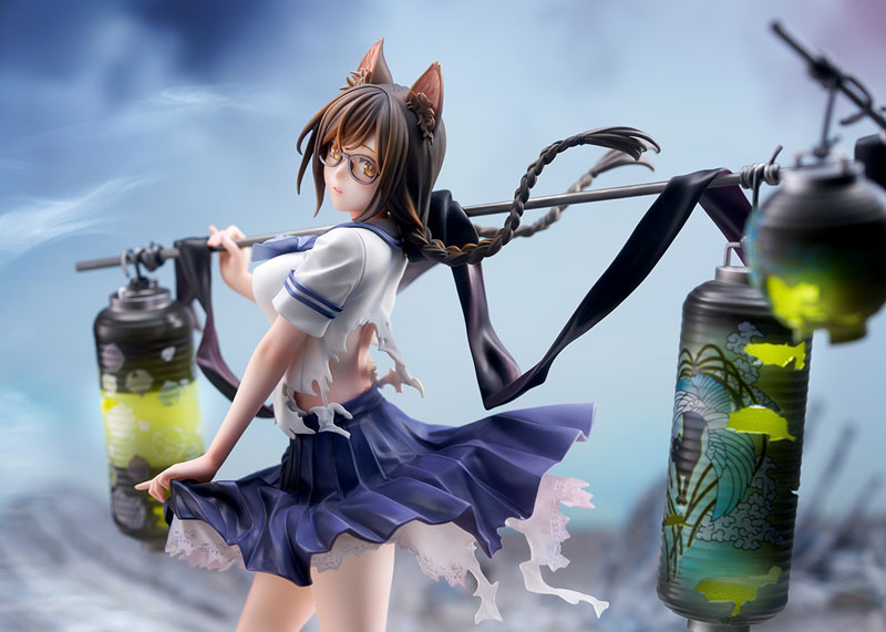 ques Q Bakemonogatari Tsubasa Hanekawa 1/7 Figure