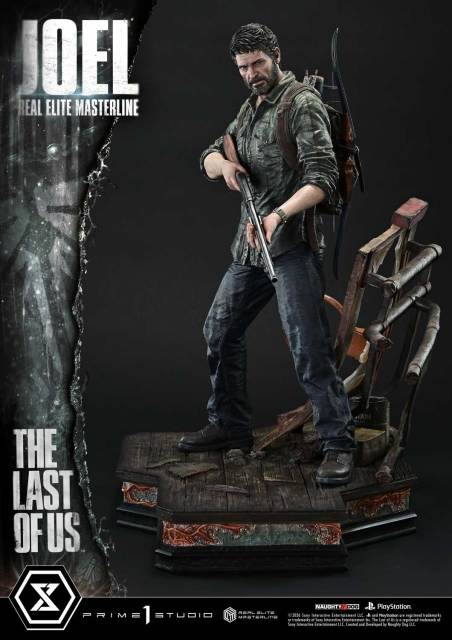 Prime 1 Studio Real Elite Masterline The Last of Us Part I Joel 1/4 Statue REMTLOU-02 REMTLOU-02S
