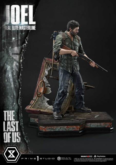 Prime 1 Studio Real Elite Masterline The Last of Us Part I Joel 1/4 Statue REMTLOU-02 REMTLOU-02S