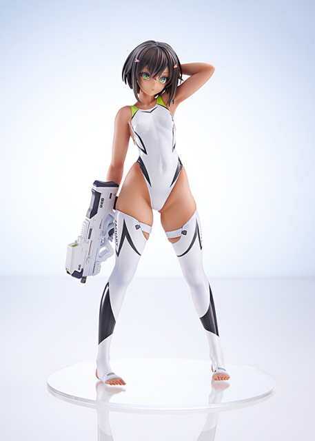 AMAKUNI ARMS NOTE Buchou-chan of the Swimming Club White Swimsuit Ver. 1/7 Figure