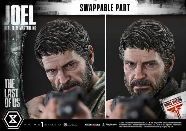 Prime 1 Studio Real Elite Masterline The Last of Us Part I Joel 1/4 Statue REMTLOU-02 REMTLOU-02S