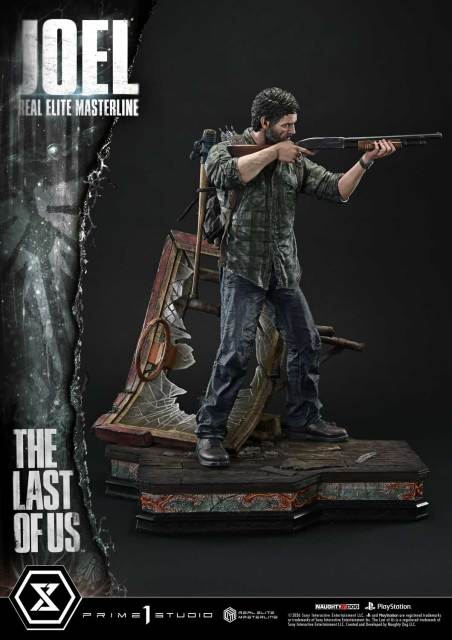 Prime 1 Studio Real Elite Masterline The Last of Us Part I Joel 1/4 Statue REMTLOU-02 REMTLOU-02S
