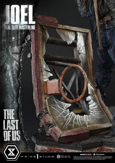 Prime 1 Studio Real Elite Masterline The Last of Us Part I Joel 1/4 Statue REMTLOU-02 REMTLOU-02S