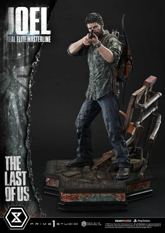 Prime 1 Studio Real Elite Masterline The Last of Us Part I Joel 1/4 Statue REMTLOU-02 REMTLOU-02S