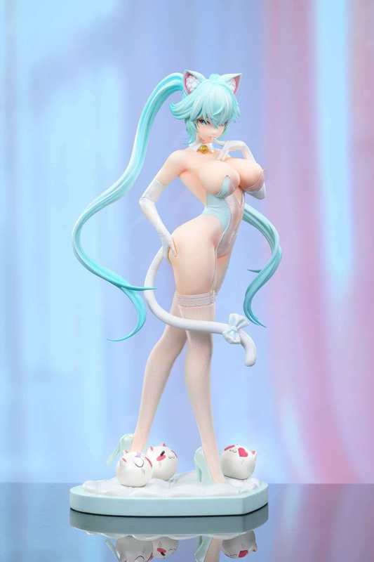 M-Craft Manyansha Machine Tide Heart Hui Yin Cat Girl 1/4 Scale Figure