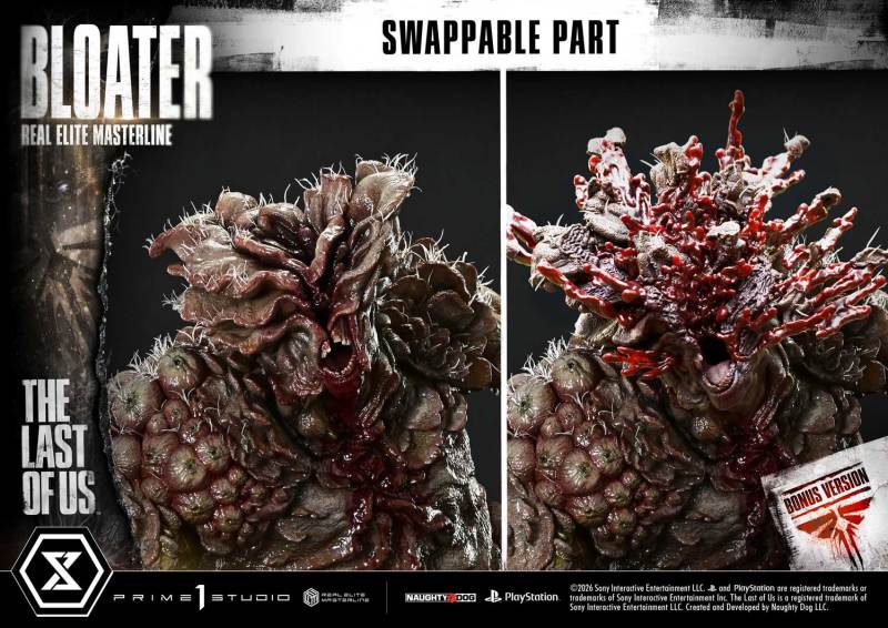Prime 1 Studio Real Elite Masterline The Last of Us Part I Bloater REMTLOU-03 REMTLOU-03UT REMTLOU-03UTS