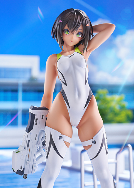 AMAKUNI ARMS NOTE Buchou-chan of the Swimming Club White Swimsuit Ver. 1/7 Figure