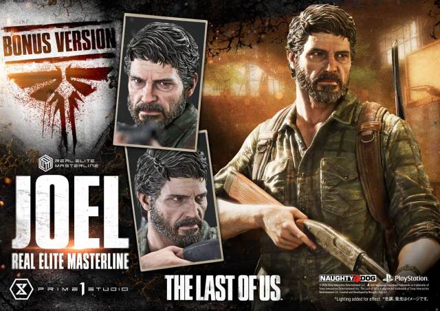 Prime 1 Studio Real Elite Masterline The Last of Us Part I Joel 1/4 Statue REMTLOU-02 REMTLOU-02S