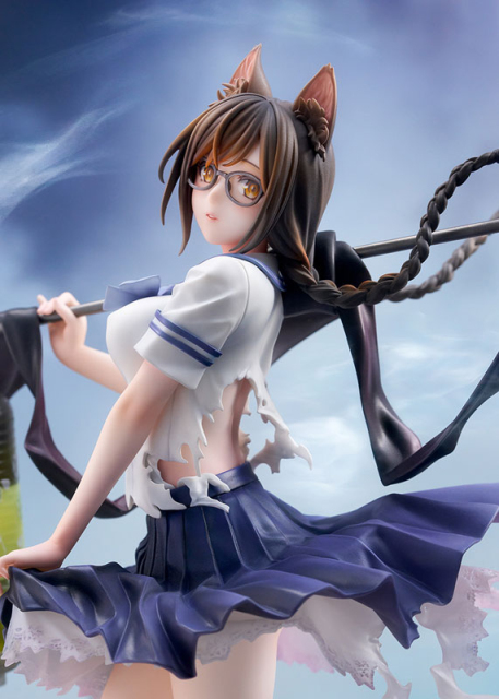 ques Q Bakemonogatari Tsubasa Hanekawa 1/7 Complete Figure